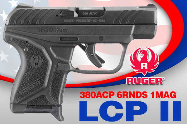 Ruger LCP II Talo Edition 22 LR, 2.75 Barrel, Black Oxide Slide, Turqouise  Cerakote Frame, Integral Fixed Sights, Manual Safety, 10rd - Impact Guns